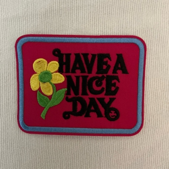 Have A nice day vintage vibes patch - Picture 5 of 5